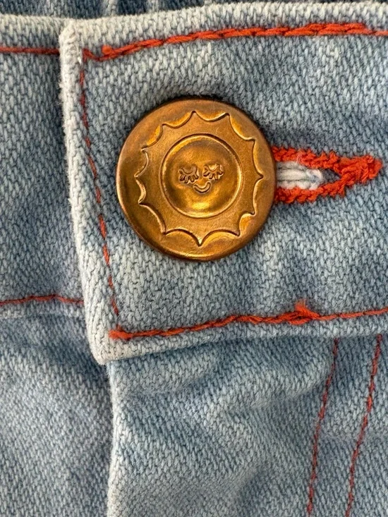 Big Bud Press Denim Hi-Rise Trousers. Size Large. - Picture 8 of 16